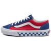 Style 36 BMX Checkerboard Unisex Sneakers Blue True-Blue Red VN0A3DZ3U8H