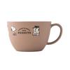 PEANUTS Snoopy Soup Cup ( CONTENT and HAPPY ) Snoopy Japan NEW