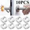 1/10Pcs Door Stop Silicone Door Handle Buffer Wall Protective Door Handle Bumper Furniture Protections Crash Pad Shockproof Ring