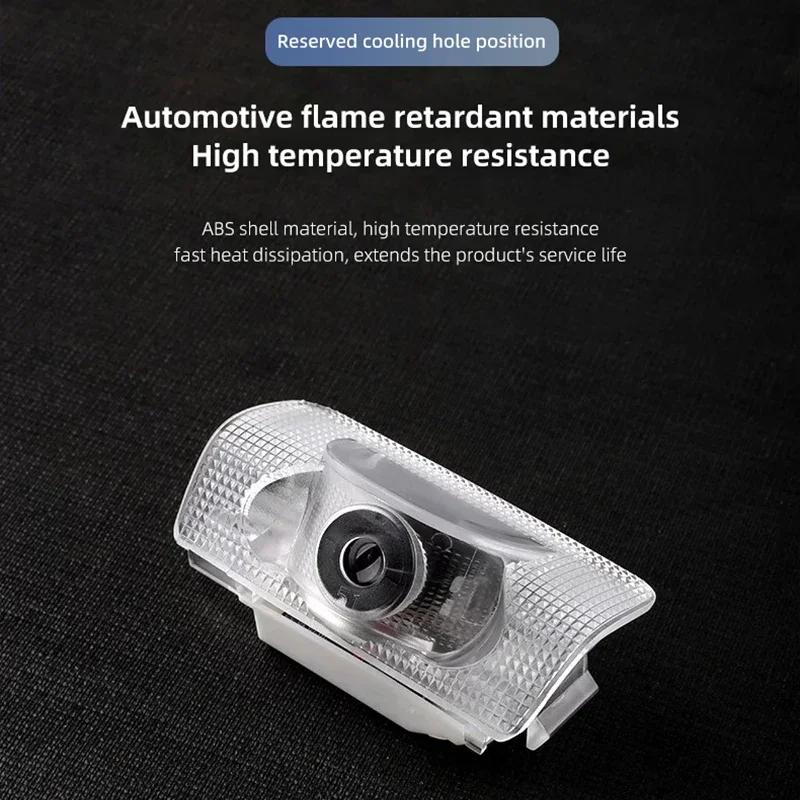 For Lexus F SPORT ES RX NX LS UX LM LX GX LC RZ IS CT GS RC HS SC Car Door Welcome Light Logo Projector Lights Accessories