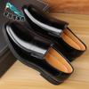 Star-headed Woodpecker Men's Leather Shoes Leather Business Dress Casual Men's Shoes Soft-soled Leather Shoes