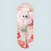 New POP MART LABUBU Flower Fairy Collection Pink Dolls 40cm PPMT-2312-0042