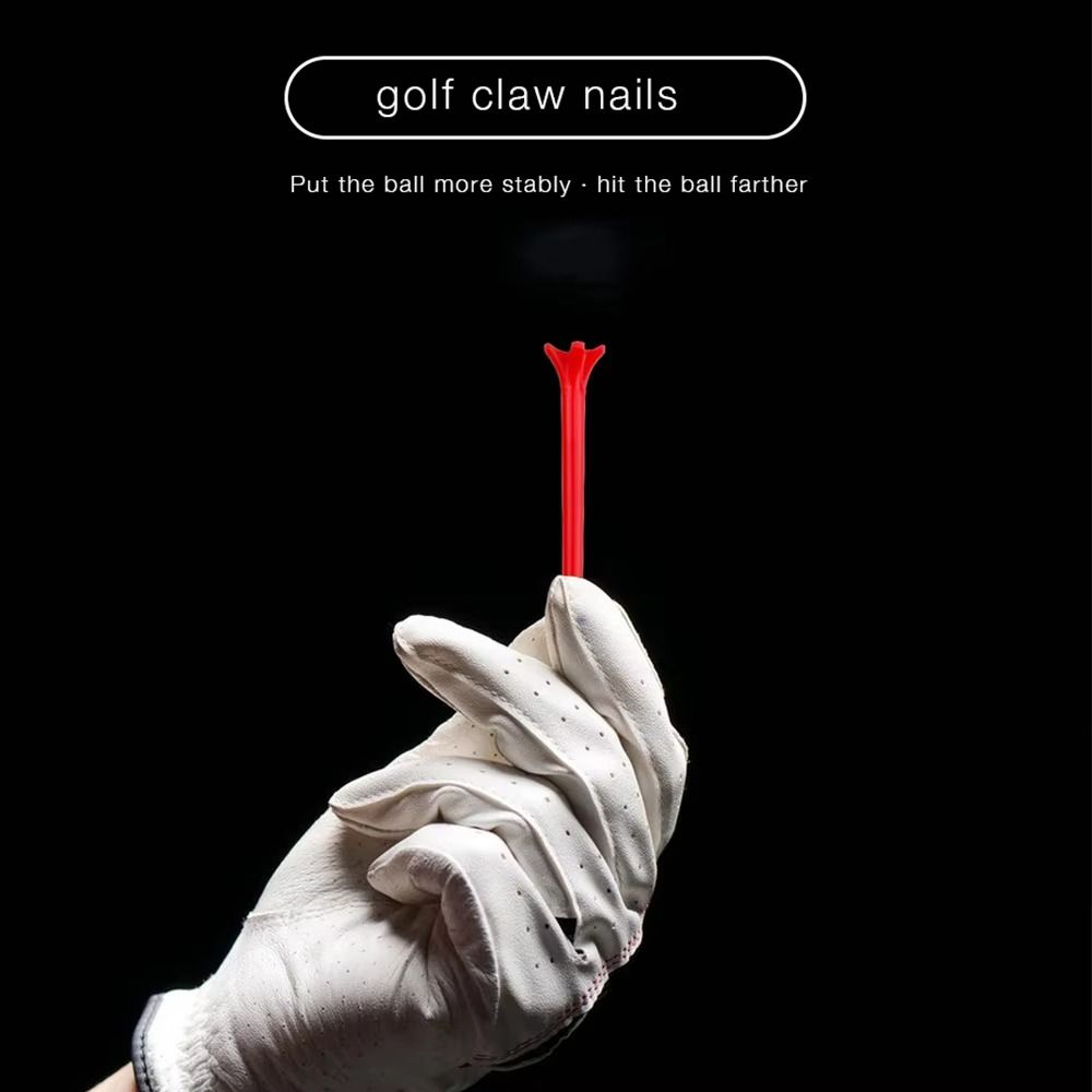 100Pcs Plastic Golf Tee Set Improved Durability Golf Seats Golf Ball Holder  Golf Accessories