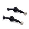 2 Pcs Extended Metal CVD Cardan Shaft 2mm With M2 Nut For 1/28 RC Car Wltoys K969 K989 K979 P929 Upgrade Parts