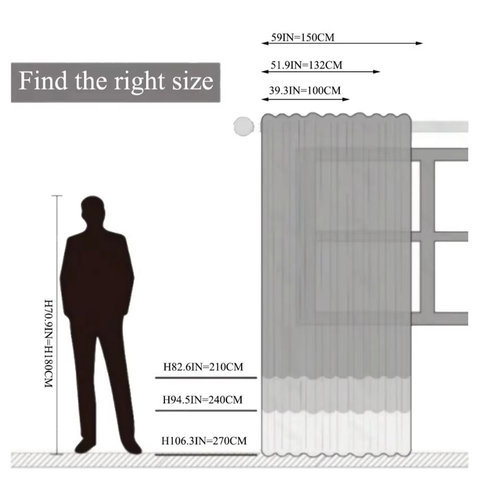 1 шт. Полностью затемняющая перегородка Затемняющая штора Полиэстеровая ткань Высокая степень защиты от света Штора для окна/двери Бежевая