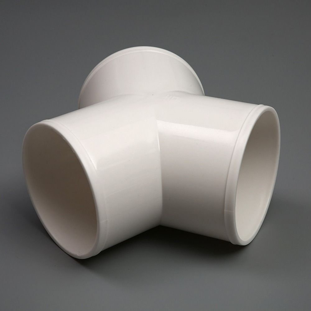 PVC Exhaust Duct Connector T/Y Shape Extractor Fan Ventilation Duct Coupler  Air Ventilation