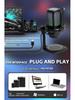 RGB USB игровая микрофонная гарнитура с поп-фильтром для киберспорта и прямых трансляций