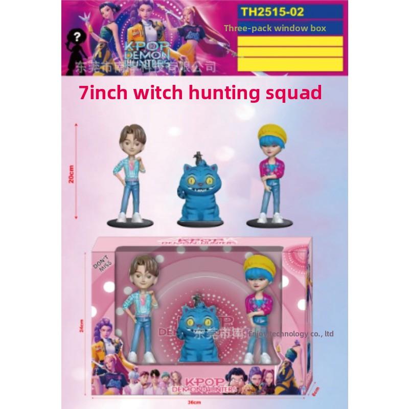 Серия Фигурок Охотника на Ведьм Слепой Пакет Разборка Музыкальная Кукла Модель Куклы Настольное Украшение Брелок