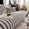 Зимний утолщенный плюшевый диванный коврик 1/2/3/4/L-образный угловой нескользящий чехол для стула универсальная подушка для дивана гостиная украшение для дома