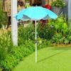 Plant Umbrella Shade Cover Sturdy Sunblock Telescopic for Potted Plants Garden Outside