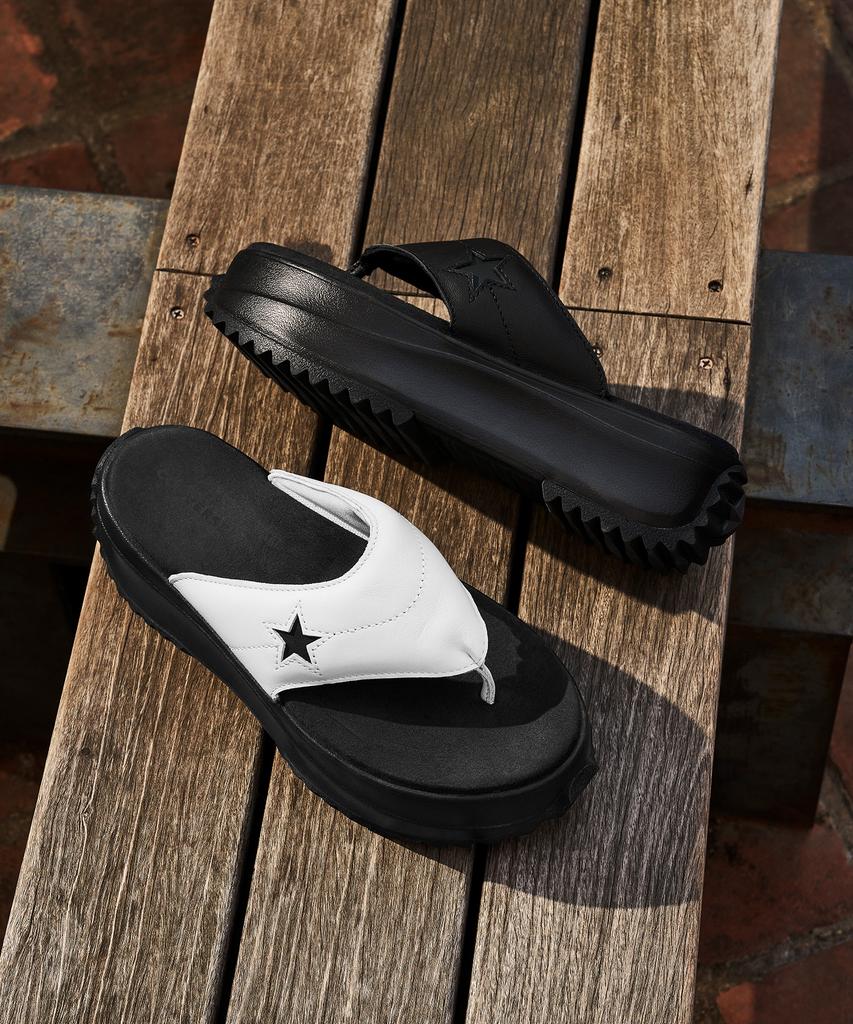 Converse Run Star Кожаный язычок Черный A20650C