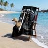 Cross Templars Knight Fashion Beach Towel: Ideal for Summer Adventures Soft, absorbent and quick drying suitable for swimming and bathing