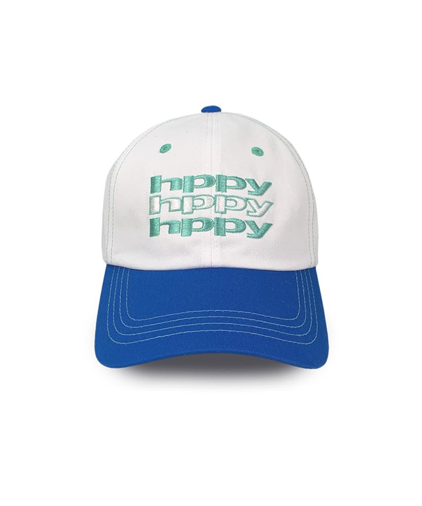 Кепка Eichipipiwai H002 Двухцветная Signature 3 Логотипа - Синяя