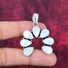Mother of Pearl Pendant Gemstone Pendant 925 Solid Sterling Silver Pendant, Handmade Jewelry Anniversary Gift