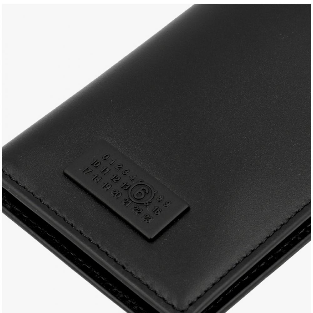 Maison Margiela Mm6 Card Wallet Numbering Logo Patch P8622 T8013