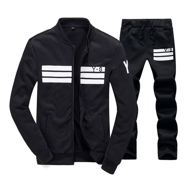 Autumn Men Set Quality Male Tracksuit Sporting Sweat Suits Mens Sportswear Sets