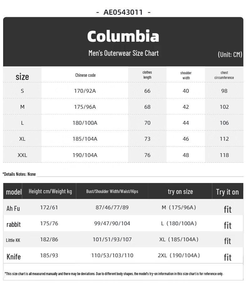 Мужская хлопковая футболка Columbia с круглым вырезом и коротким рукавом