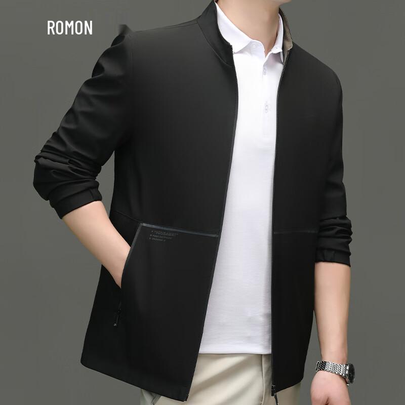 ROMON Мужская куртка в стиле business casual со стойкой