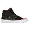 Zoom Blazer Mid Edge SB Черные розовые кроссовки унисекс с посадкой Белый Фиолетовый-Nebula DA2189-002