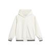 Свободная повседневная трикотажная куртка с цветными блоками и капюшоном, женская куртка цвета не совсем белого AFDU034-1