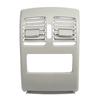 Interior Vent Trim Rear Air Vent Panel ABS PC Composite Factory-like Appearance Lightweight 197.7g Rear Vent Replacement
