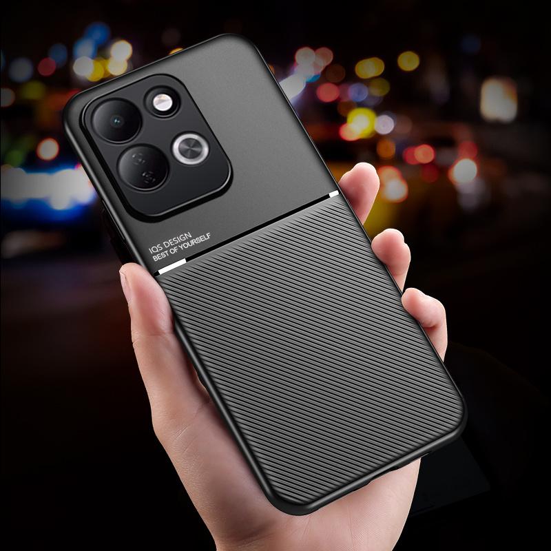 Для Redmi 17 4G Чехол Кожаный Автомобильный Магнитный Держатель Ударопрочный Чехол Для Redmi17 Redmy 17 4G Роскошная Мягкая TPU Рамка Защитная Крышка