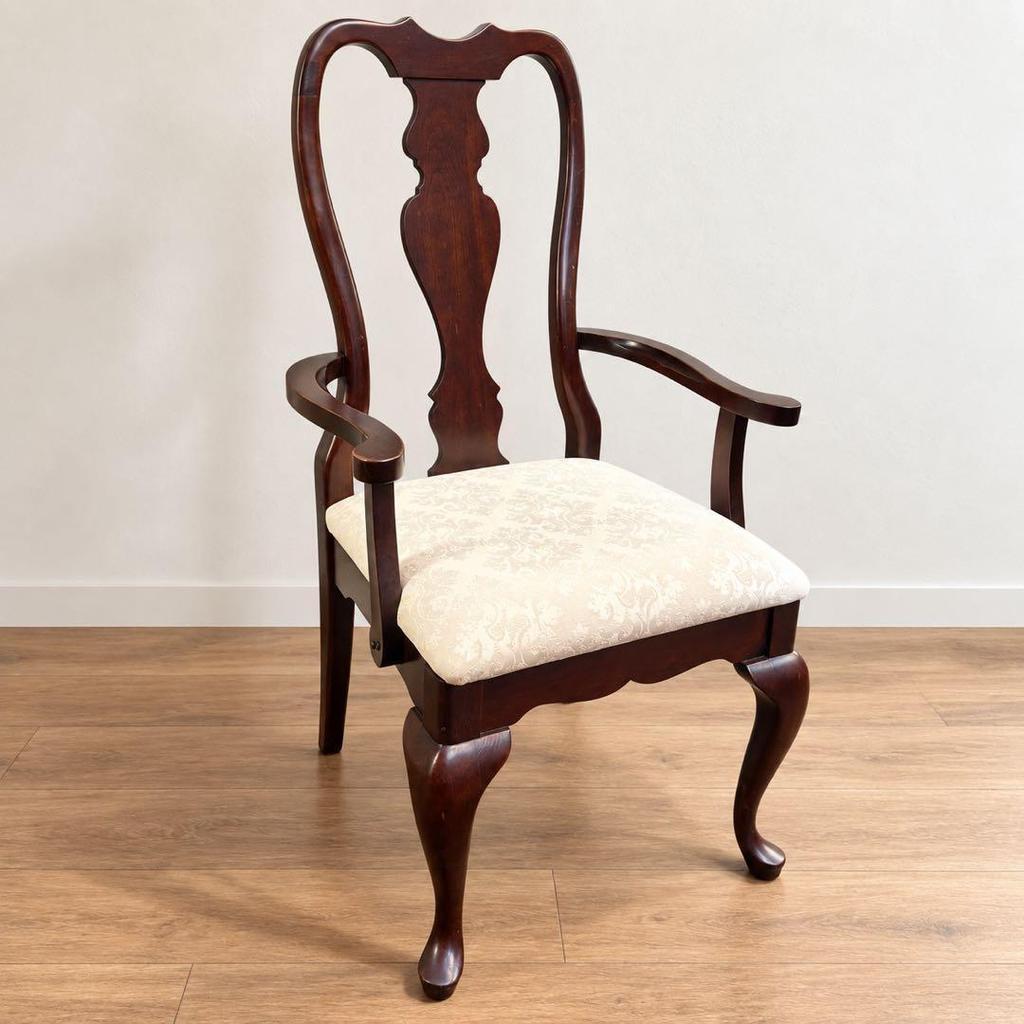Used Kincaid Furniture Antique Chair Queen Anne Kincaid