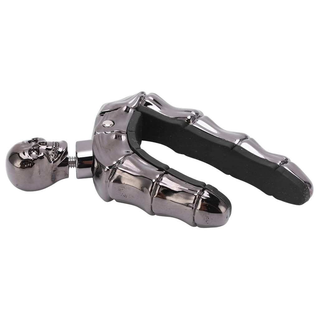 Guitar Capo Ballad Zinc Alloy Silicone Diacritics Skull Musical Instrument AccessoriesBlack