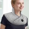 Электрическая грелка-шаль с тремя режимами, мягкая, удобная, с подогревом для шеи, плечевая накладка с подогревом, для дома