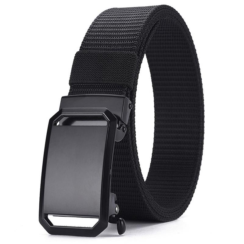 Men'S Imitation Nylon Belt Outdoor Sports Multi-Functional Military Training Tactical Belt