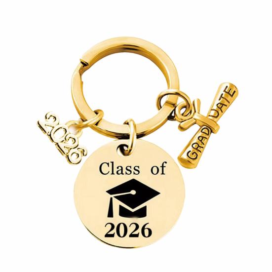 Выпускной брелок 2026 года Выпускники средней школы и колледжа Значимый выпускной брелок для нее и для него Выпускное украшение