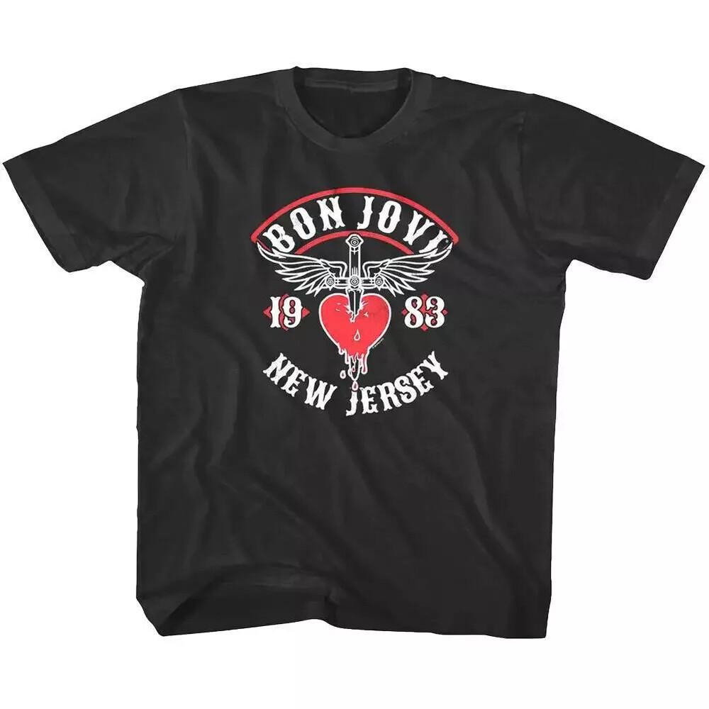 Bon Jovi New Jersey 1983 T Shirt