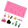 Heat Resistant Silicone Music Theme Mold For Cake Decorating And Handmade Crafts