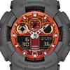 Casio Мужские часы G-SHOCK GA-100FL-8AJF [G-SHOCK Flame inside Series] Круглые часы Серая смола