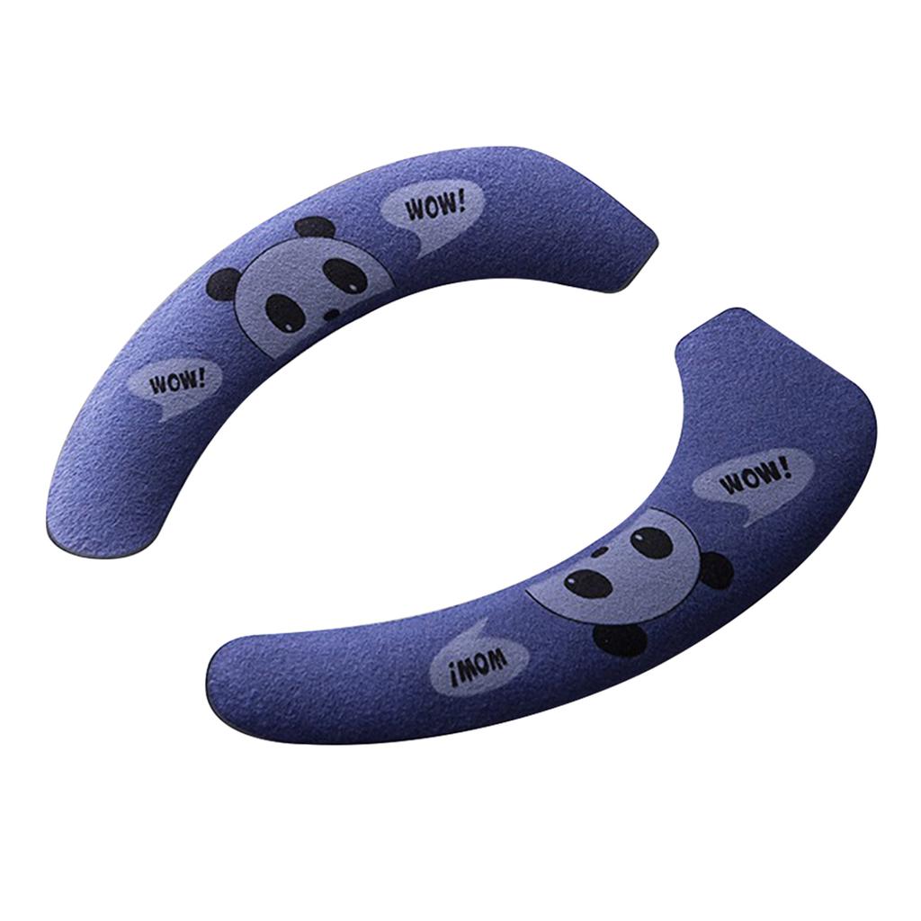 1 пара мультяшных наклеек на унитаз, многоразовые теплые плюшевые чехлы на сиденья унитаза, универсальные моющиеся коврики для унитаза, аксессуары для ванной комнаты