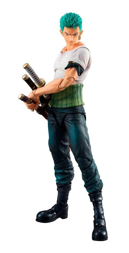 Variable Action Heroes ONE PIECE Roronoa Zoro PAST BLUE начальная 190 мм ПВХ окрашенная подвижная фигурка (с бонусом) Прибл.