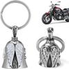Retro Riding Angel Bell Guardian Motorcycle Biker Riding Bell Motorcycle Decoration Accessories For Biker Riders Bicycle Gift