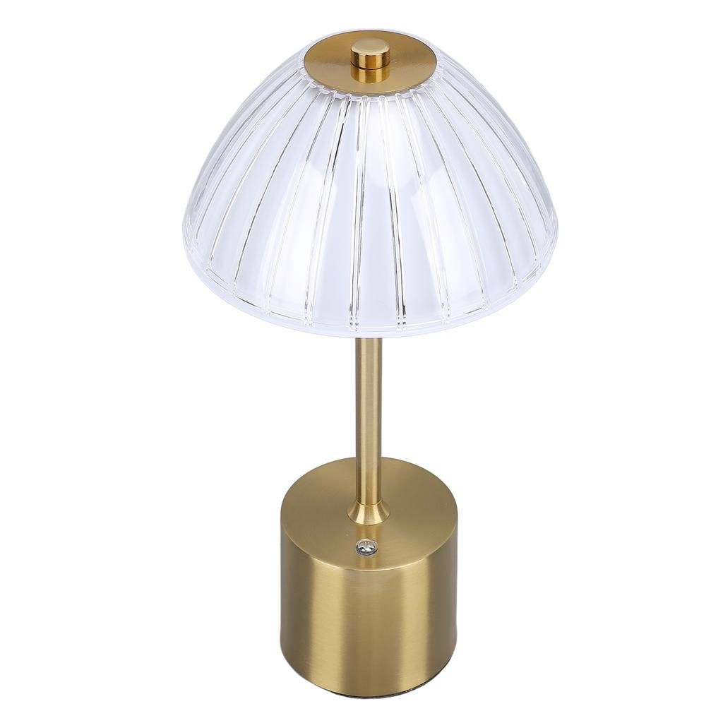 Портативная настольная лампа Crystal LED с 3 уровнями яркости, сенсорным управлением и регулировкой яркости, прикроватная лампа для дома Dini