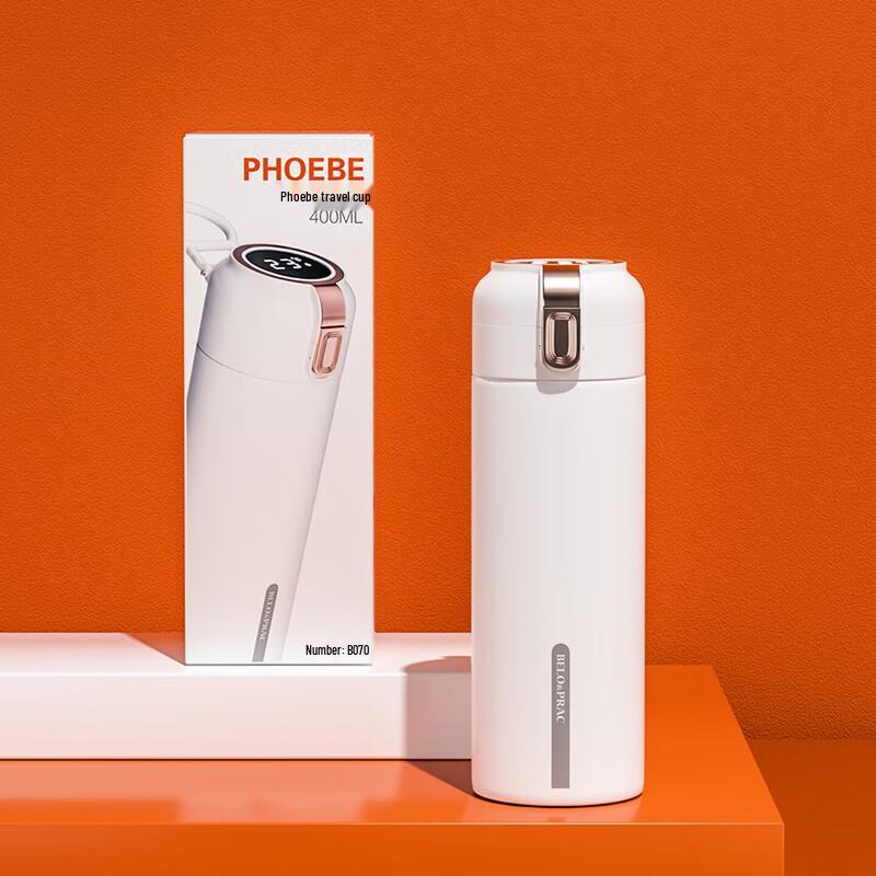 BELO&PRAC Портативная термокружка Phoebe из нержавеющей стали для путешествий