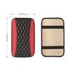 1Pc Car Accessories Armrest Pad Cover Center Console Box PU Leather Mat Cushion
