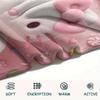 1 шт. Розовое фланелевое одеяло Hello Kitty с принтом, Высококачественное, Для всех сезонов, Декор для дома, Тепло и комфорт, Идеально для рождественских подарков