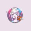 Игровые значки Pop Game Needy Streamer Overload Мультяшный значок-булавка KAngel Косплей Значок Ame-chan Круглая брошь Декор для сумки, шляпы Бижутерия Игрушки Подарки