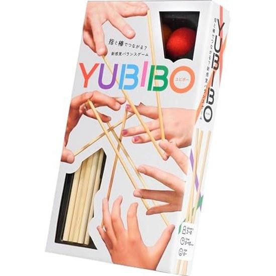 JELLYJELLYGAMES YUBIBO 2 8 игроков. Соедините пальцы support stick захватывающая кооперативная игра на баланс, где падение означает мгновенное поражение. Подходит 6