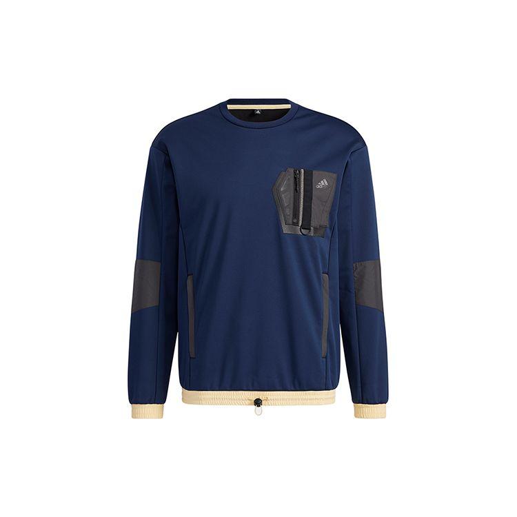 adidas Толстовка Urban Crew, мужские топы, университетский, темно-синий, GV3521