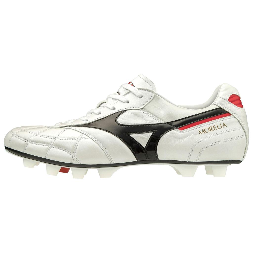 Mizuno Morelia 2 Japan White Black Men Sneakers Chinese-Red P1GA200209