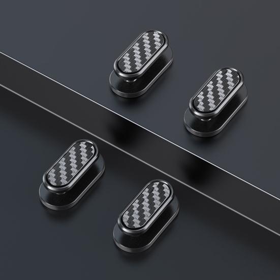 4Pcs Hidden Car Hooks ABS Adhesive Back Seat Organizers for Keys Masks Chargers Multi-surface Car Hooks for Leather Glass Tile