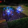 Solar LED Dandelion Firework Garden Lights Outdoor Lawn Decor