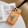 Мультяшный чехол от падения с Крейон Син-чан для iPhone 15/17/16 Pro Max