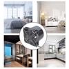 Versatile 12V Solar Exhaust Fan Efficient Cooling for Greenhouses and Attics with Reliable 10W Power Source