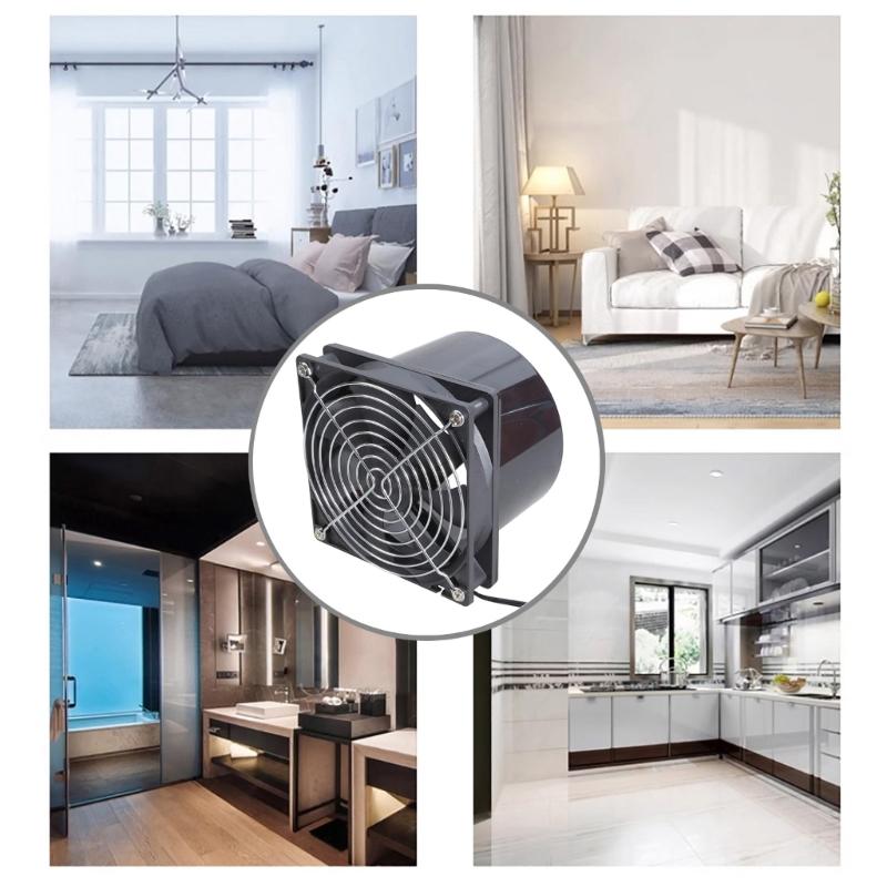Versatile 12V Solar Exhaust Fan Efficient Cooling for Greenhouses and Attics with Reliable 10W Power Source